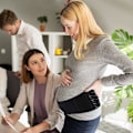 Miniatyrbillede 3 af 5: Maternity Graviditetsbælte, Abdominal Lumbar Support Bælte, Justerbart Graviditetsbælte, Graviditets Hovedbånd Support Bælte, Graviditets Support Bælte Bef