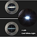 Pikkukuva 4 / 5: 3 LED Aurinkospottivalaisinta IP65 Vedenpitävä puutarhaan ja nurmikolle, viileä valkoinen, 4 kpl