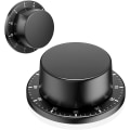 Miniatyrbild 1 av 5: Mekanisk kökstimer, adsorberbar magnetisk timer, vattentät rostfritt stål återanvändbar timer, 60 minuters nedräkning, lämplig för matlagning, kokta ägg