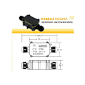 Miniatyrbilde 2 av 5: 2 stk. IP68 vanntett koblingsboks, utendørs vanntett koblingsboks, 2-veis kabelkoblinger for kabel Ø5-9mm Ø9mm-12mm