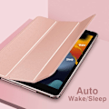 Miniatyrbillede 4 af 5: iPad 10.2 Etui (Rose Gold, iPad Ikke Medfølger) til 2021 iPad 9. generation/2020 8. generation iPad/2019 7. generation iPad, Blød Mat Bagside Tynd S
