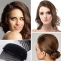 Pikkukuva 3 / 5: 2 kappaleen Bump Base Set - Volumizing Styling Insert Braid Tool - Hiustenklipsi - Sienityyny - Lisävaruste DIY-kampauksiin