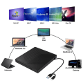 Miniatyrbillede 3 af 5: USB 3.0/Type-c Ekstern CD/DVD-drev