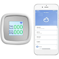 Miniatyrbillede 1 af 5: WiFi Kampgas Alarm Digital Kampgas Detektionsinstrument Intelligens Tester Intelligent Luftkvalitetsdetektor Med Lyd