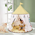 Miniatyrbild 4 av 5: Barn inomhus lek tält prinsessa slott flicka utomhus lek hus trädgård pojke- lejon