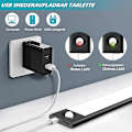 Miniatyrbilde 3 av 5: LED-sensor skaplys, bevegelsessensor LED-skaplys, under-skaplys kjøkkensensorlys skap nattlys for skap trapper