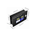 Miniatyrbild 2 av 5: 12V Batterikapacitetsindikator LCD-display Voltmeter Temperaturtestare för Li-ion Lifepo4 Blysyra
