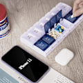 Miniatyrbillede 5 af 5: Mesh Kosmetikpung 3 Stykker Rejsetaske med Lynlås Makeup Organizer Tasker til Mænd og Kvinder (Sort)