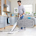 Miniatyrbild 4 av 5: Ersättningspads för Leifheit CleanTenso ångmopp – moppöverdrag för djuprengöring, 5x ersättningsmikrofiberpads –