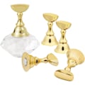 Miniatyrbild 1 av 5: Nagelkonstdisplayställ (transparent) med magnetiskt stativ och kristallbas, nagelkonstdisplayställ, nagelkonstspetsdisplayställ för nagelkonstutställningslokal