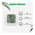 Miniatyrbillede 5 af 5: 5 stk. mini termometer LCD bærbar hygrometer indendørs temperatur fugtighed, høj præcision -58 ℉ -158 ℉ 10% 99% HR digital fugtighedssensor til livin