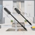 Miniatyrbillede 3 af 4: 2 stk. (elegant sort) Silikone opvaskebørste, high-end rengøringsbørste, ideel til at vaske glas og kopper uden at ridse