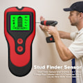 Miniatyrbillede 3 af 5: 3-i-1 vægdetektor med LCD-skærm til metaldetektering/spænding/opdatering og SUS-FORSYNING (rød)