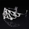 Miniatyrbillede 3 af 4: tiara, krystal tiara, brude bryllup tiara