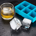 Miniatyrbillede 4 af 4: 2 x 2\" 5cm store silikoneforme til whisky, cocktails, drinks osv.