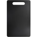 Miniatyrbild 1 av 5: Svart - Plastskärbräda med handtag, livsmedelssäker, diskmaskinssäker, tjock skärbräda, lätt grepp (1 st)