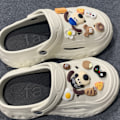 Miniatyrbild 3 av 5: 14 st 3D-träskor Sandaler Prydnader (Cartoon Puppy), Skosmycken, Söta Skoprydnader för Träskor Skor Sandaler Armband DIY