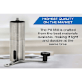 Miniatyrbilde 4 av 5: Pilleknuser - knuser flere tabletter til et fint pulver - metallmedisinknuser