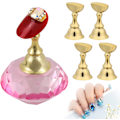 Miniatyrbild 1 av 5: Nagelkonstdisplaystativ (rosa) med magnetiskt stativ och kristallbas, nagelkonstdisplaystativ, nagelkonsttipsdisplaystativ för nagelkonstsalong.