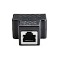 Miniatyrbild 4 av 5: 2 x RJ45 separator adapter 1 till 2 hona hona portar Internet förlängnings nätverkskontakter stöd för CAT5E CAT6E CAT6E CAT7 CAT5E CAT6E CAT7,