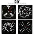 Miniatyrbillede 2 af 5: Reflekser [36 dele] - 360 ° synlighed og nem installation - cykelreflekser i refleksmateriale