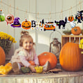 Miniatyrbilde 3 av 5: 1 sett bursdagspynt - Spooky Charms Halloween-pynt, 1 sett festpynt, bursdagsbannere, kakepynt, bursdagsutstyr, for K