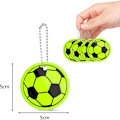 Miniatyrbild 2 av 5: Set med 12 reflexer för barn - reflexer - skolväska - för skolväskor, kläder, ryggsäck, fotboll