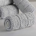 Pikkukuva 3 / 5: 5 kpl MIKROKUITULIINOJA SEINÄKIINNIKKEISIIN VARASTOTARVIKKEISIIN VASTAUSTEN KERÄILYYN Lattiamopin pää litteälle luudulle siivouspyyhkeet 33x12mm