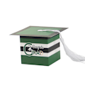 Miniatyrbillede 5 af 5: 50 stk. Gradueringshat Stribede Emballageæsker (5 Farver), Pap