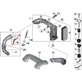 Miniatyrbillede 5 af 5: Turbo luftfilter slange, DIOCHE SHEET SHOWERING STRIFUL HERSITY, Turbo luftfilter slange 13717803842 Kompatibel til serie 1 3 4 5 6 7 x1 x3 x5 x6