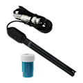 Miniatyrbillede 1 af 5: Lang pH-elektrode med BNC-stik, 300 cm kabel, 0-14 pH til pH-meter, pH-controller, pH-enhed, økonomisk sensor