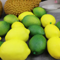 Miniatyrbilde 5 av 5: 6 stk kunstige frukter for dekorasjon, falsk lime, simulerte frukter og grønnsaker, hjem og kjøkken dekor kunstig lime