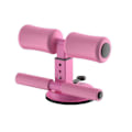 Miniatyrbillede 1 af 5: Sit Up Bar Sugtion Gulv, Justerbar Polstret Ankelsupport Sit Up Træningsudstyr, Velegnet til Hjemmefitness Rejseudstyr Pink