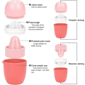 Miniatyrbillede 3 af 5: Citrus Rose Juicer Manuel Citronpresser, Dobbelt Formål Manuel Frugtpresser, Frugtpresser til Citroner/Lime/Appelsin/Appelsin/Grapefrugt