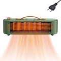 Miniatyrbilde 2 av 4: Elektrisk radiator med lavt forbruk, 2 lydløse varmemoduser med keramisk vifte for stue, soverom, justerbar termostat, overopphetingsbeskyttelse, 80