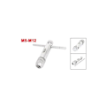 Miniatyrbilde 4 av 5: Justerbar tappegjenge Ratchet Tappnøkkel T-Håndtak M5-M12 Kapasitet Tappeskjærer Ratchet Nøkkel Tapping 120mm Kropp