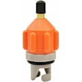 Miniatyrbilde 2 av 5: Oppblåsningsventil-adapter for kajakker og surfebrett, svømmebasseng, hage - oransje grå,