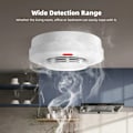 Miniatyrbilde 2 av 5: Tuya WiFi røykvarsler, brannsikker lydalarm sensor, mobiltelefonapplikasjon, SOSH alarm alarm alarm alarm
