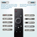 Miniatyrbild 2 av 5: Universalfjärrkontroll för Samsung TV, Ersättningsfjärrkontroll för Samsung TV-apparater, BN59-01259E för Samsung LCD LED QLED HDTV 4K 3D TV-apparater