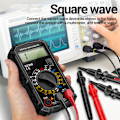 Miniatyrbild 4 av 5: SZ308 Digital Multimeter Fyrkantsvåg Digital Test 1999 RÄKNINGAR HFE TRIODER SUMMER MULTIMETER AC/DC Spänning DC STRÖM TESTVERKTYG