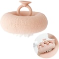 Miniatyrbilde 1 av 5: 2-pakning badsvamp myk solsikke dusjpuff mesh pute bad loofah dusjsvamp dusjmassasjeball dusjnett