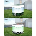 Miniatyrbillede 4 af 5: Overtræk til IBC 1000L tank, Overtræk til vandtank låg, anti-UV beskyttelsesovertræk, dæk vandtank presenning (116 x 100 x 120 cm, grøn)