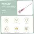 Miniatyrbilde 4 av 5: Digitalt kjøkkentermometer med umiddelbar avlesning, temperatursensor for matlaging av væske, digital kjøkkenprobe for matlaging