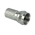 Miniatyrbilde 1 av 3: Adapter, F-type hann til hann koaksialkontakt 50 Ohm Rg6 koaksialadapter