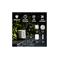 Miniatyrbillede 2 af 4: RAINPOINT - Trådløs Wi-Fi Digital Regnmåler til Nøjagtig Nedbørsovervågning via Smart Gateway Hub (Inkluderet) - Kun 2,4 GHz Wi-Fi