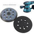 Miniatyrbilde 1 av 5: 2 stk. 125mm 8-hulls borrelås orbital erstatningsslipepute bakplate for Makita BO M9202B BO5041 MT922