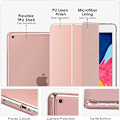 Miniatyrbillede 5 af 5: iPad 10.2 Etui (Rose Gold, iPad Ikke Medfølger) til 2021 iPad 9. generation/2020 8. generation iPad/2019 7. generation iPad, Blød Mat Bagside Tynd S