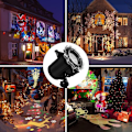Miniatyrbild 5 av 5: Jul LED-projektor för utomhusbruk, vattentät projektor med fjärrkontroll, jul- och Halloween-dekorationsprojektor för inomhusfestival