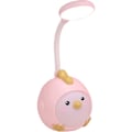 Miniatyrbillede 1 af 5: Beskyttelseslys med pink tricolor læring, gul og blå genopladelig natlampe via USB
