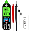 Miniatyrbillede 1 af 5: Bærbar digital multimeter elektrisk testpen Diode af professionel spændingsmodstand modstandstæller under-spænding med automatisk stop og LAM